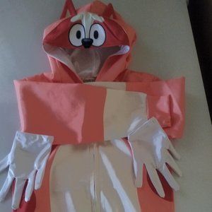 Kids Dog Cartoon Costume Hoodie Toddler Boys Girls Zip-up Hoodies